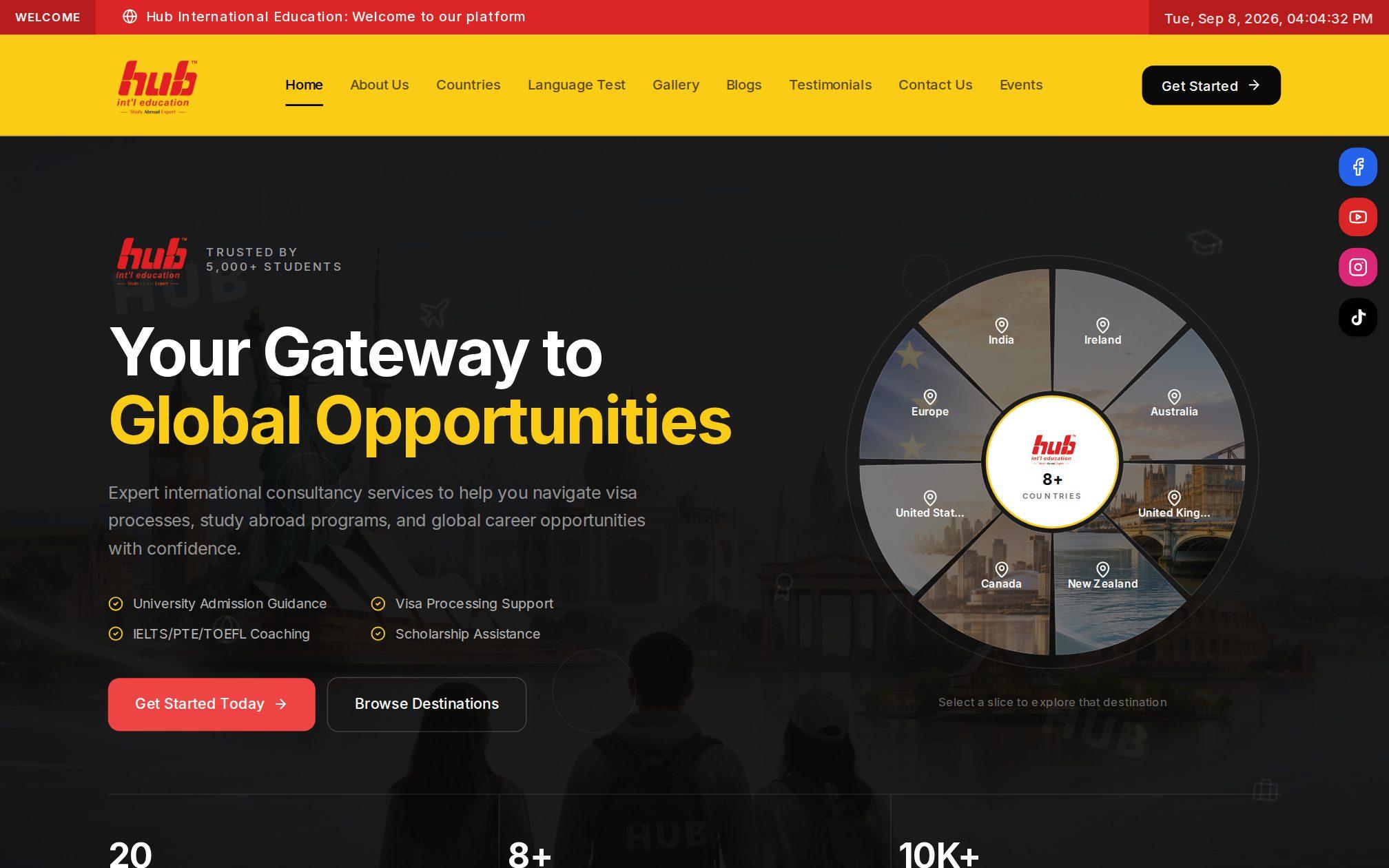 Hub Int'l Education, Study abroad consultancy
